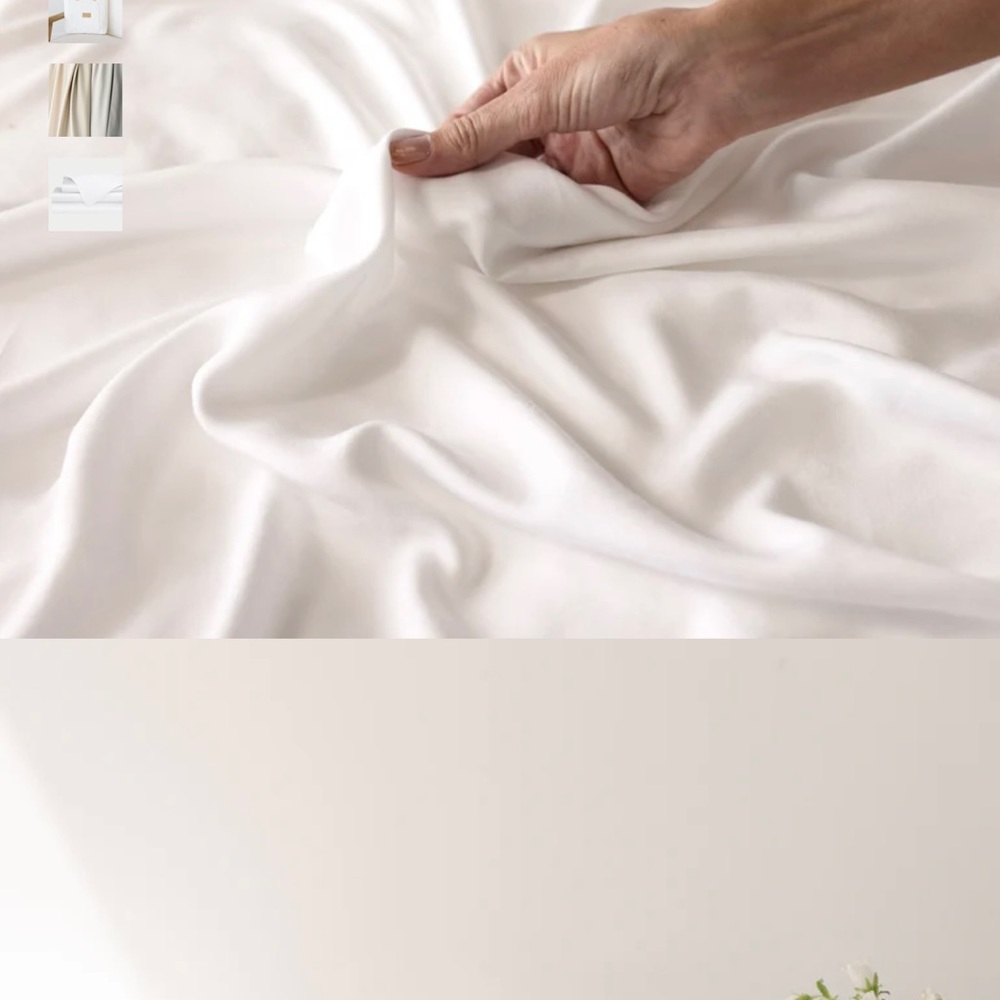 Cozy Earth Bamboo Queen Bed Sheet Set.  Made with Viscose from Bamboo.